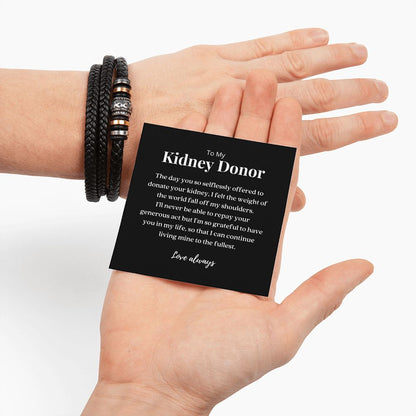 Kidney Donor Gratitude Bracelet