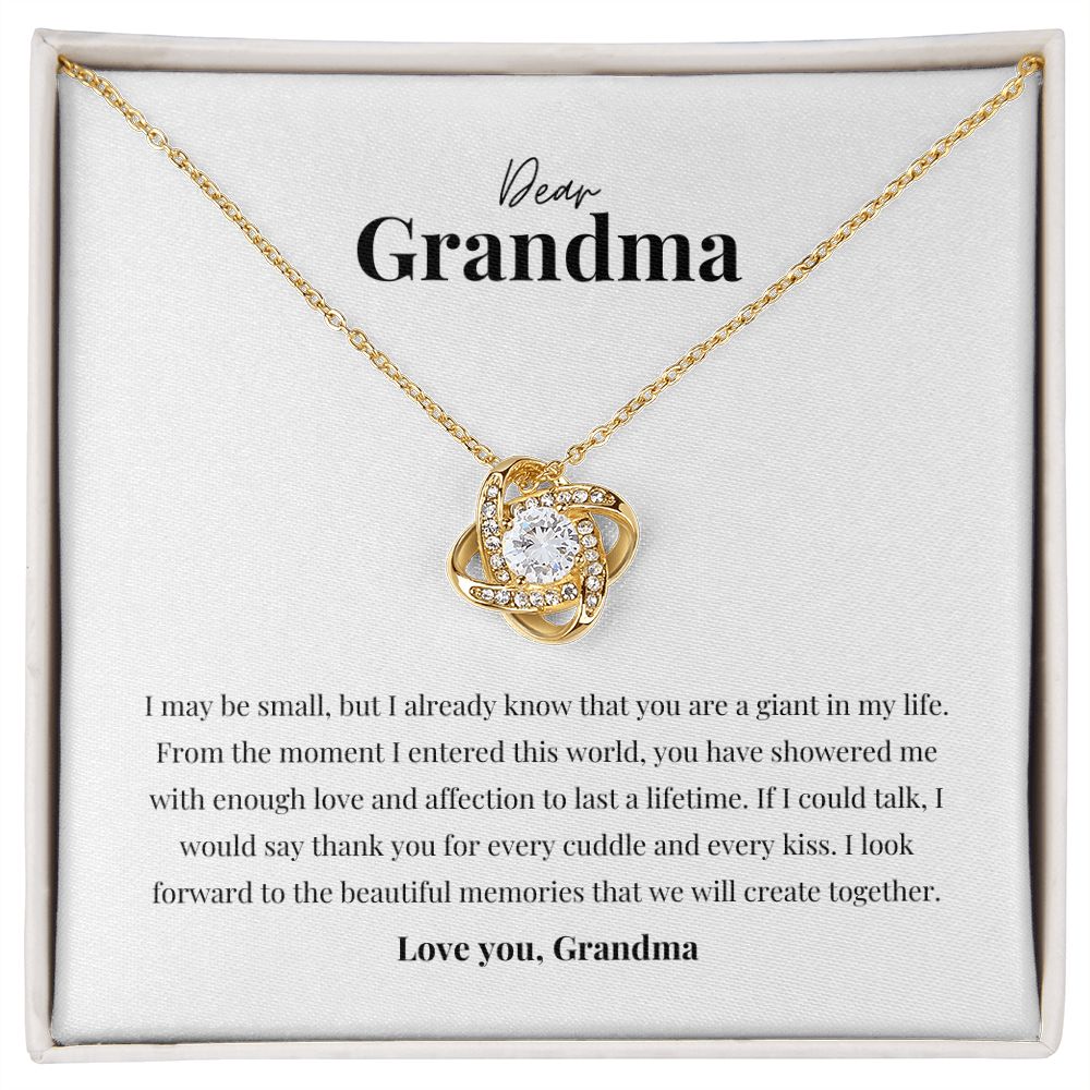 Dear Grandma Pendant Necklace from Grandchild