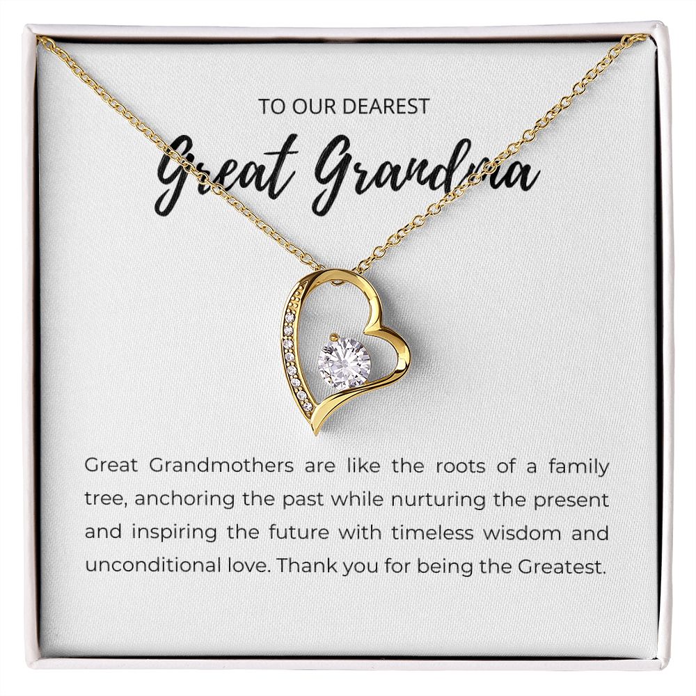 Great Grandma Heart Pendant