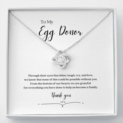 ShineOn Fulfillment Jewelry IVF Egg Donor Thank You Necklace