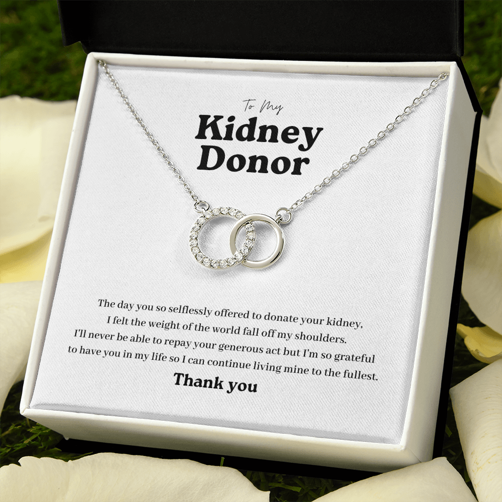 ShineOn Fulfillment Jewelry Kidney Donor Perfect Match Necklace