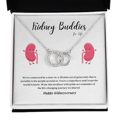 ShineOn Fulfillment Jewelry Kidney Transplant Anniversary 'Kidneyversary' Necklace