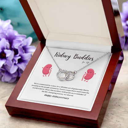 ShineOn Fulfillment Jewelry Kidney Transplant Anniversary 'Kidneyversary' Necklace